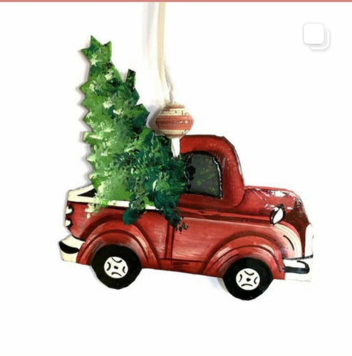 Christmas Truck Ornament