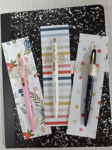 Bookmark/Pen Sets