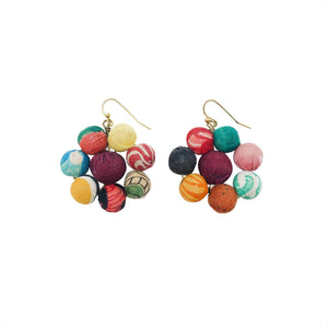 Posey Kantha Earrings – Purchase with a Purpose Shop