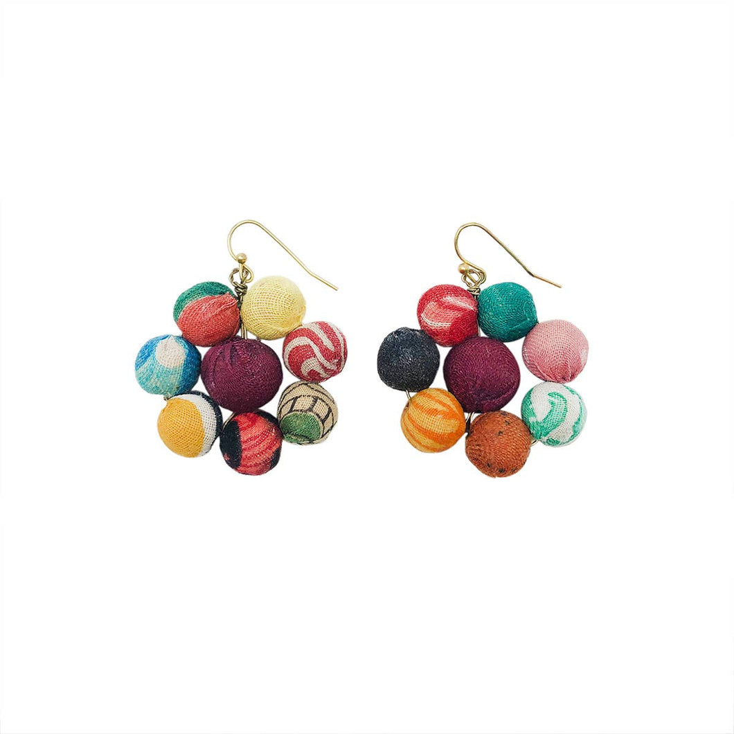 Posey Kantha Earrings